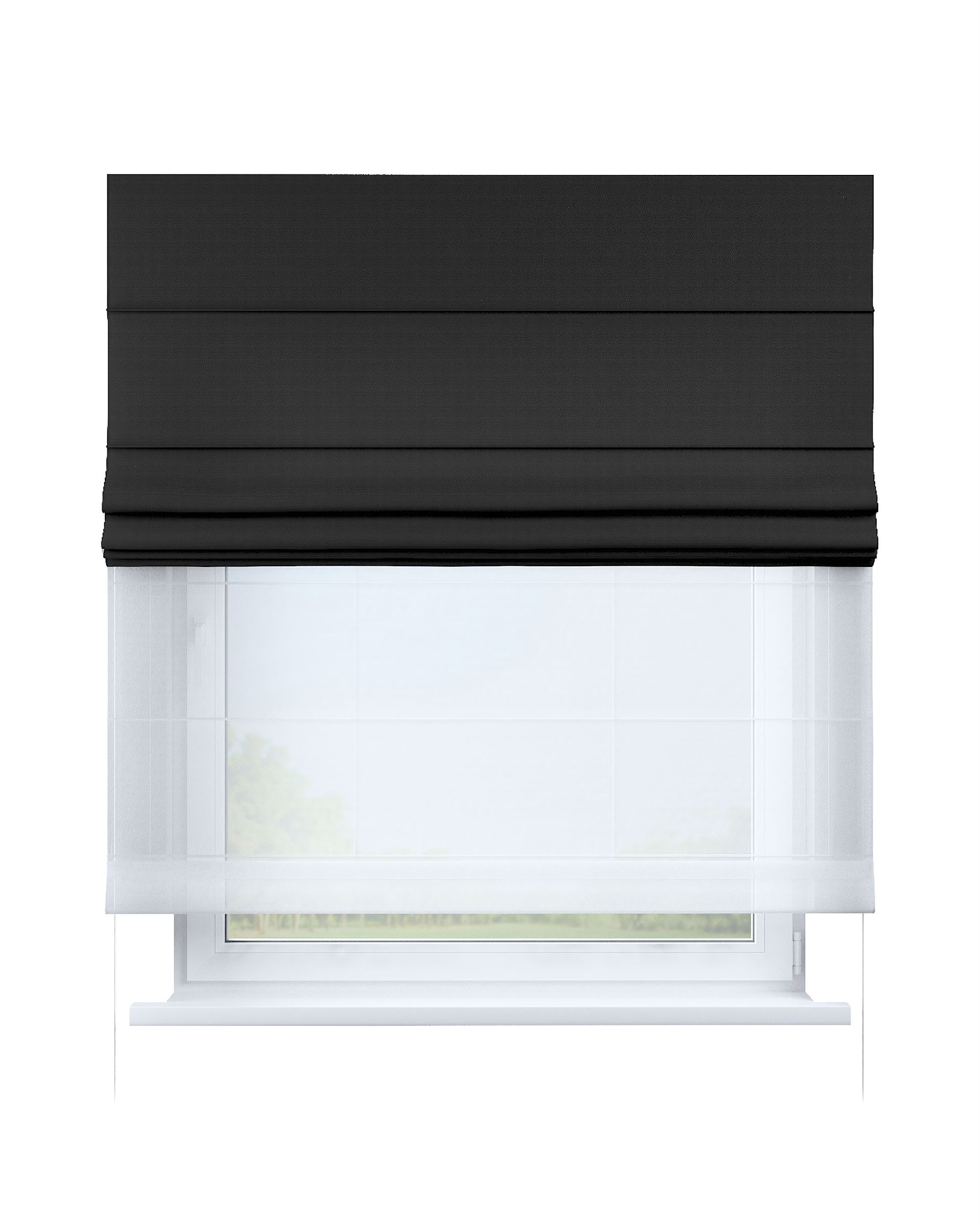 Stor roman Duo culoare negru