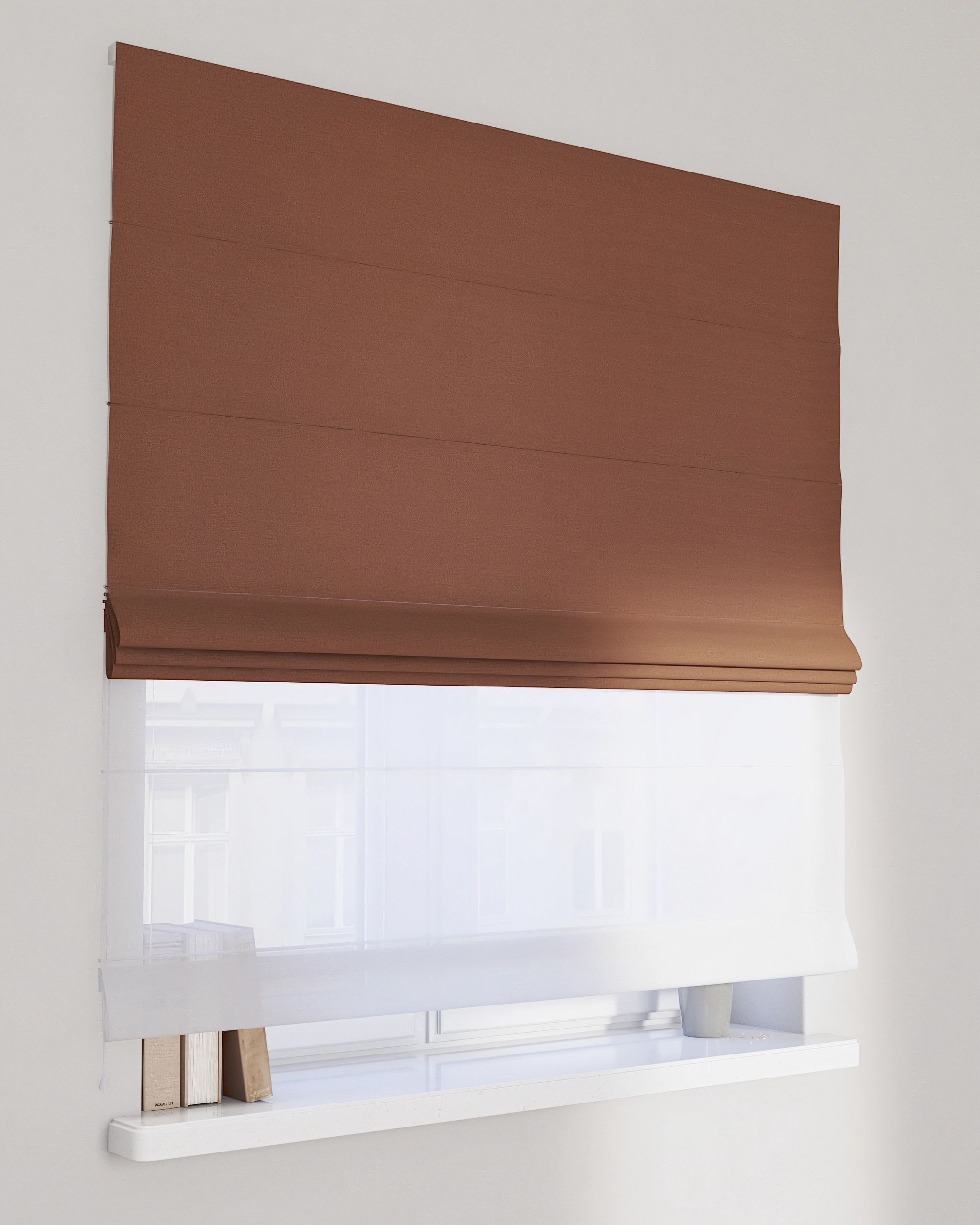Stor roman Duo culoare maro