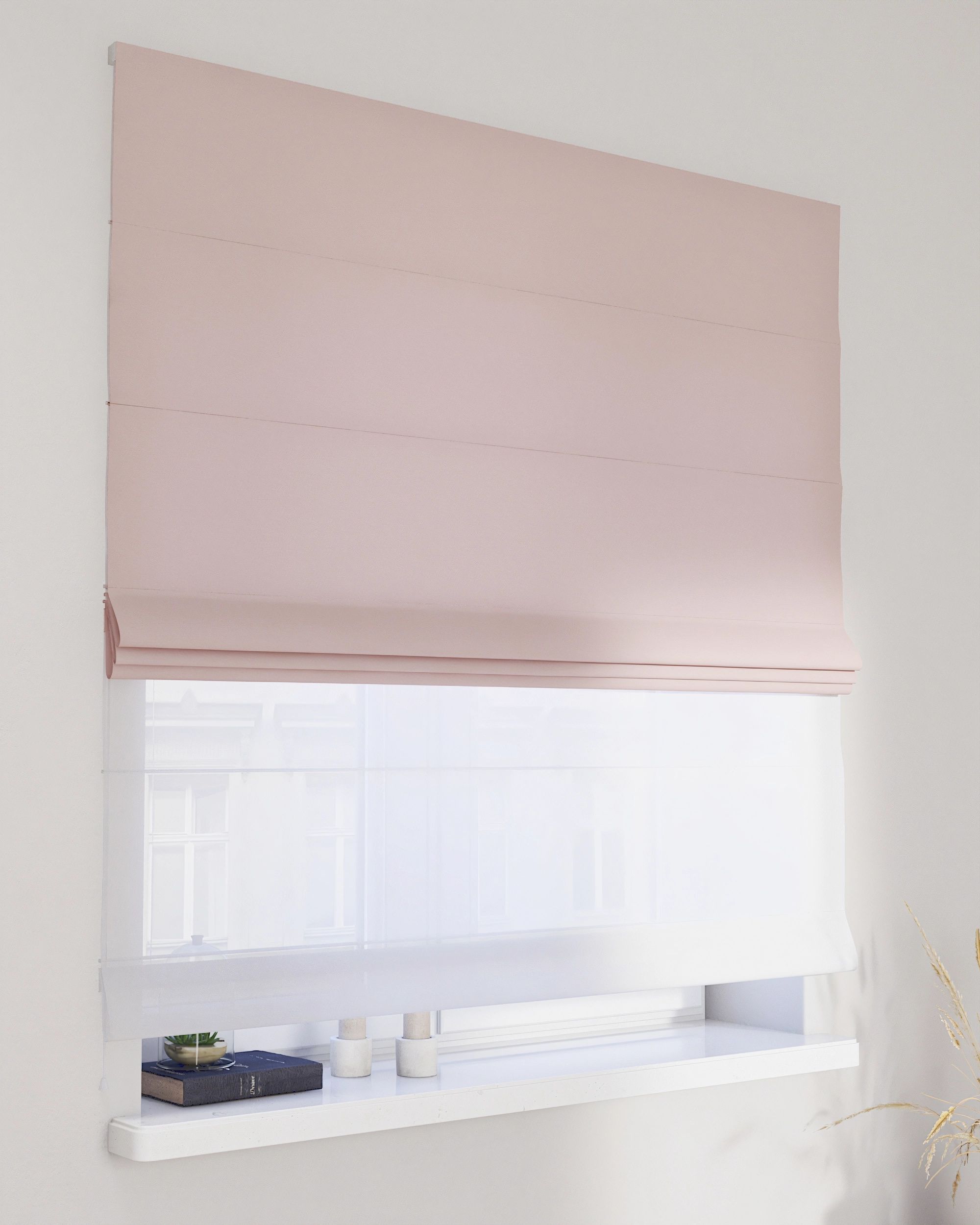 Stor roman Duo culoare roz