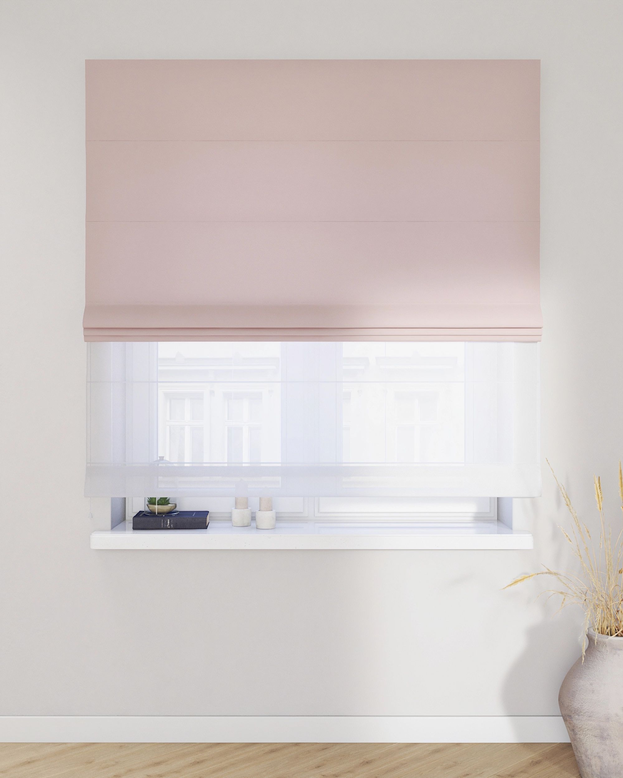 Stor roman Duo culoare roz (hover)