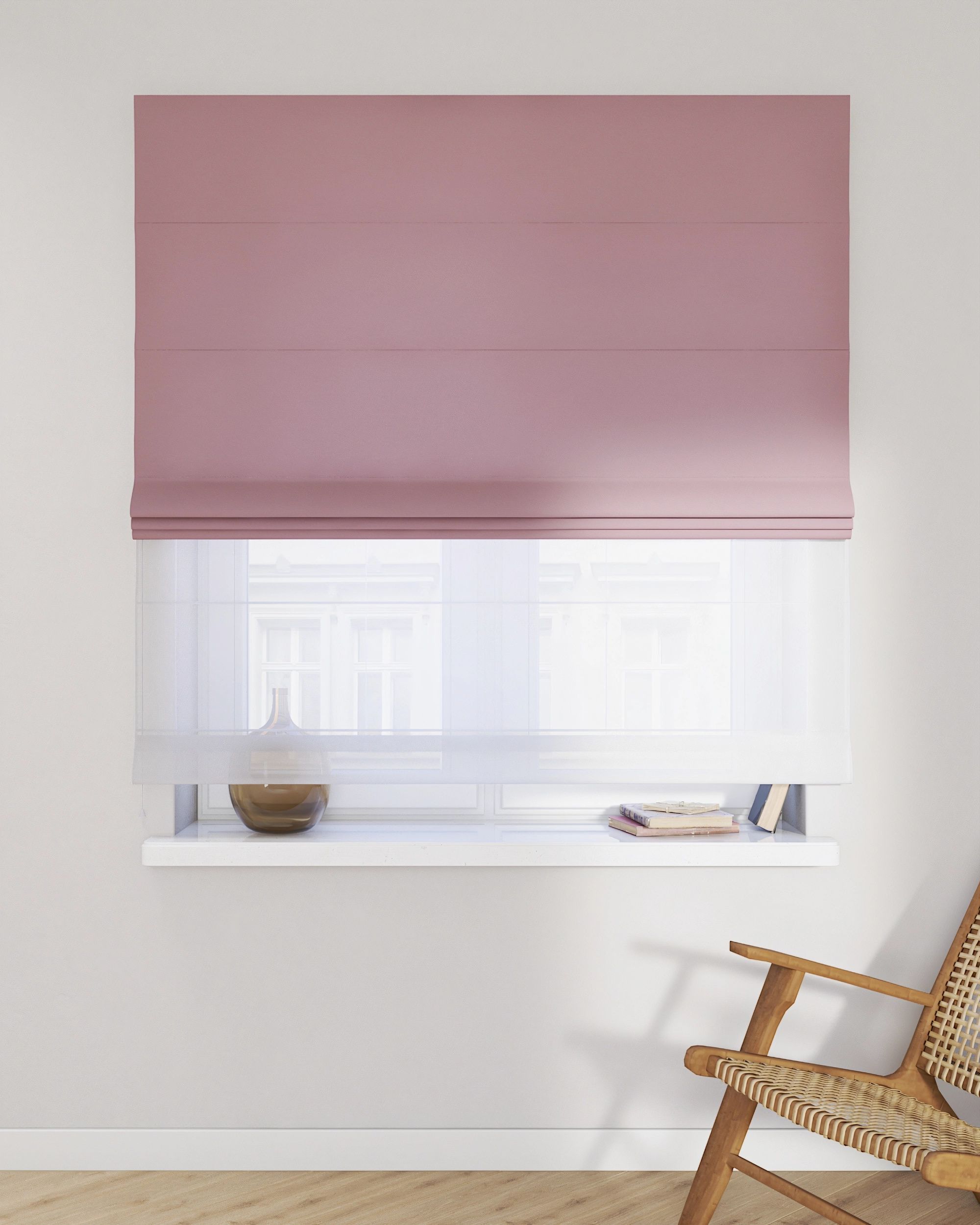 Stor roman Duo culoare roz (hover)