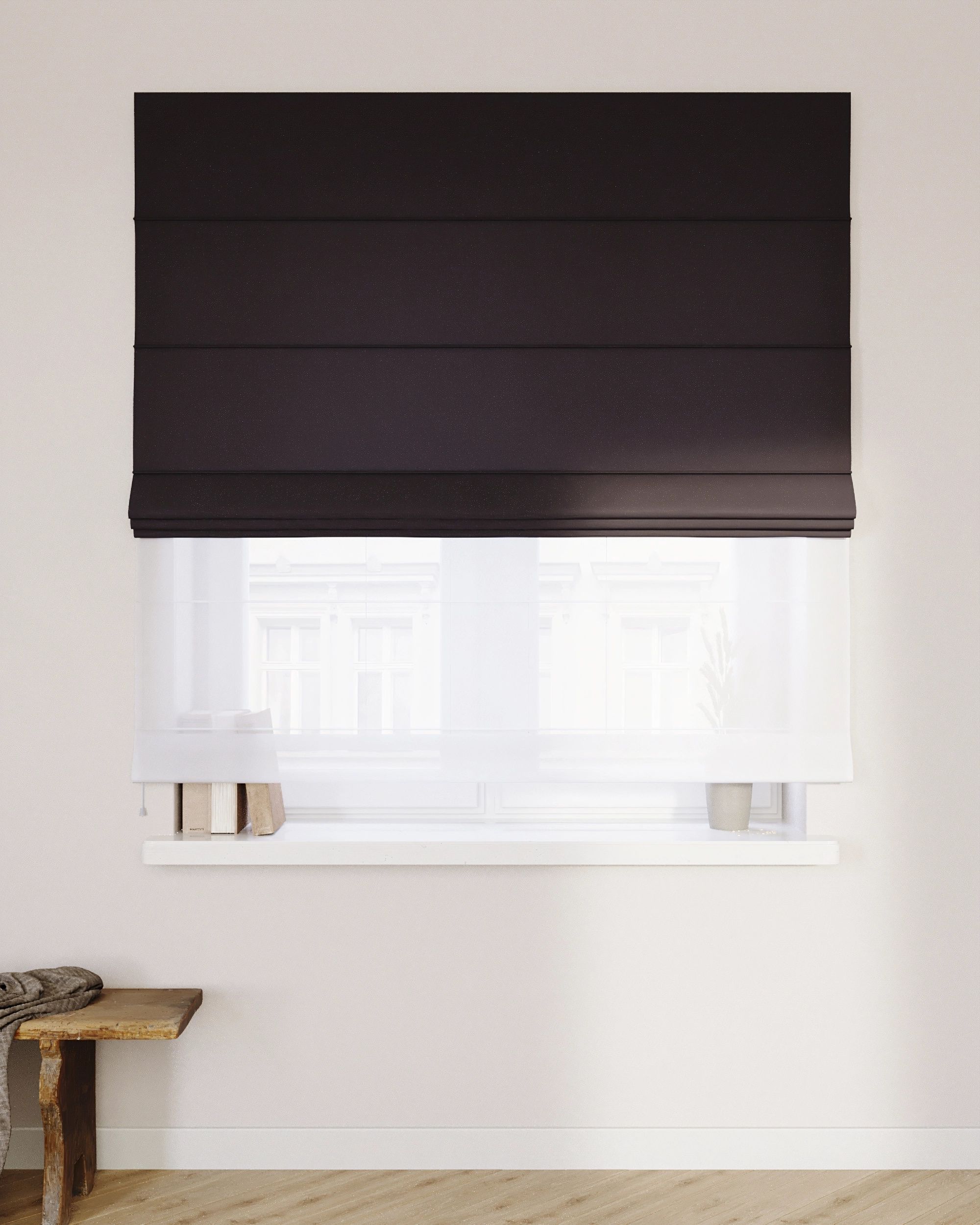 Stor roman Duo culoare gri (hover)