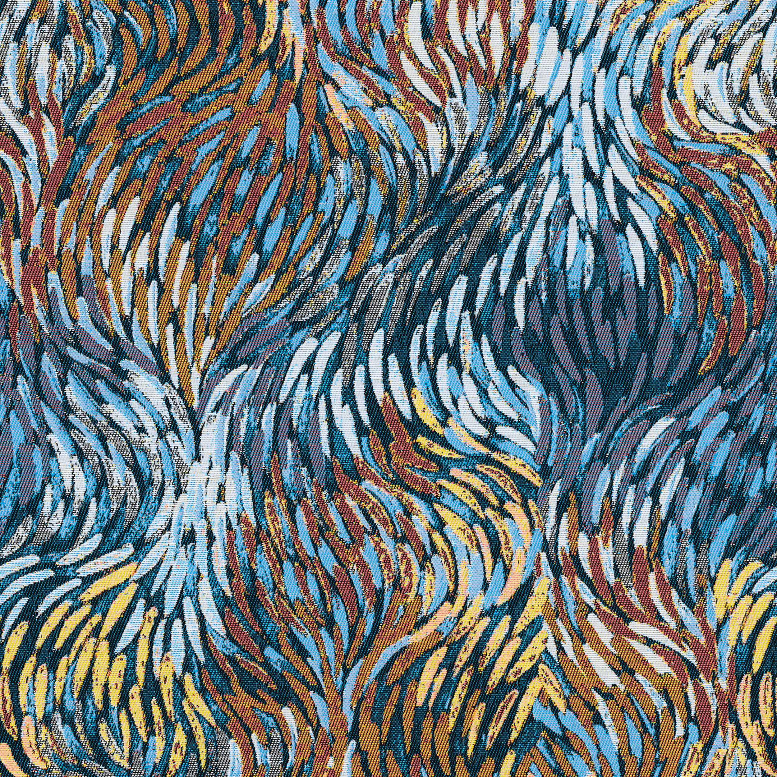 Intenso Premium 144-37 model abstract albastru-portocaliu